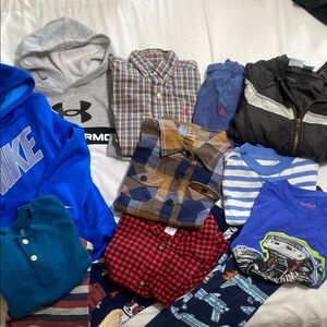 Nike and Under Armour Kids Shirts & Tops Collection